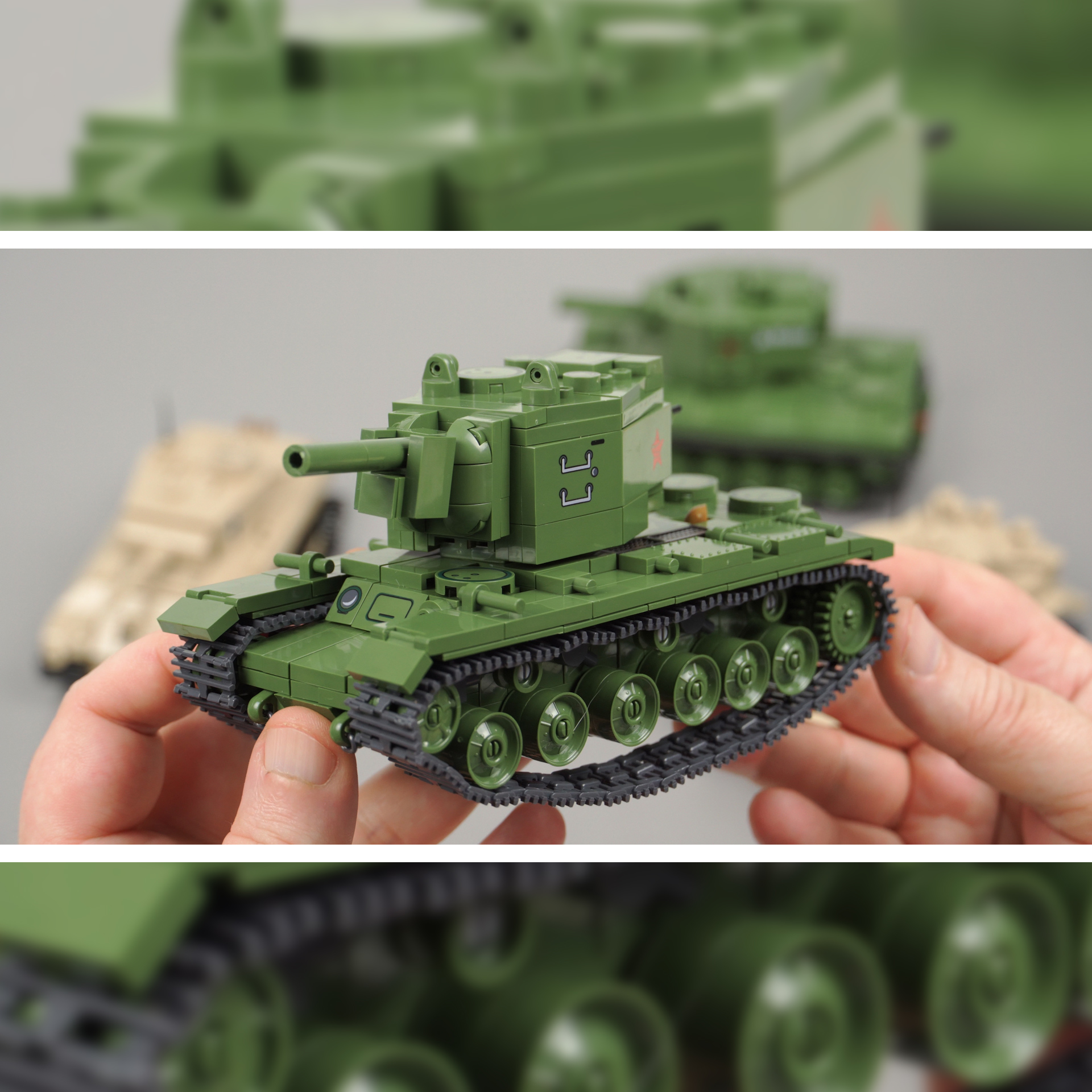 Cobi Tiny But Detailed Kv Scale Heavy Tank Speed Build