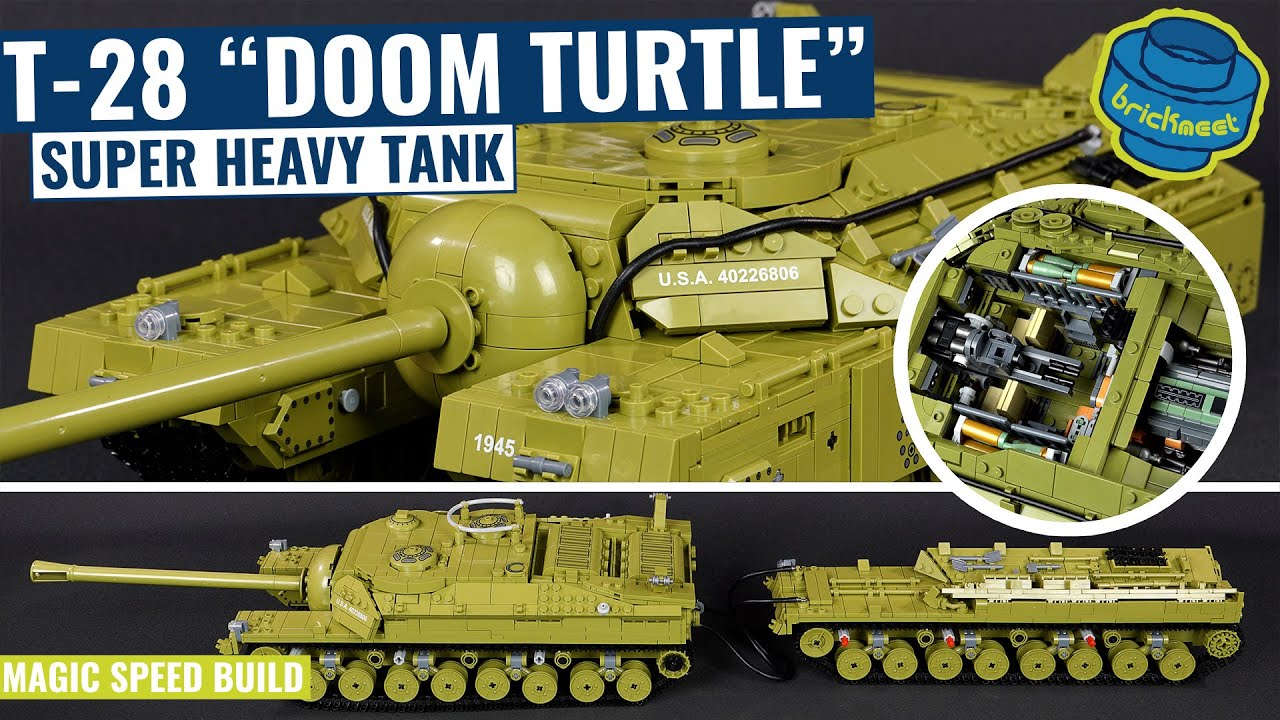 Panlos T Doom Turtle Super Heavy Tank Speed Build Review