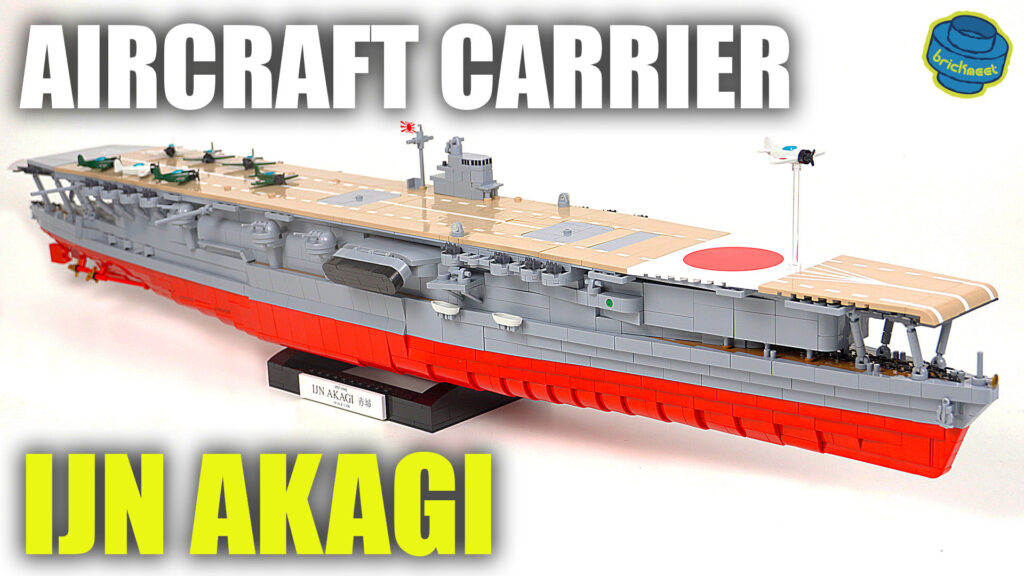 COBI 4851 – Aircraft Carrier IJN Akagi (Speed Build Review)