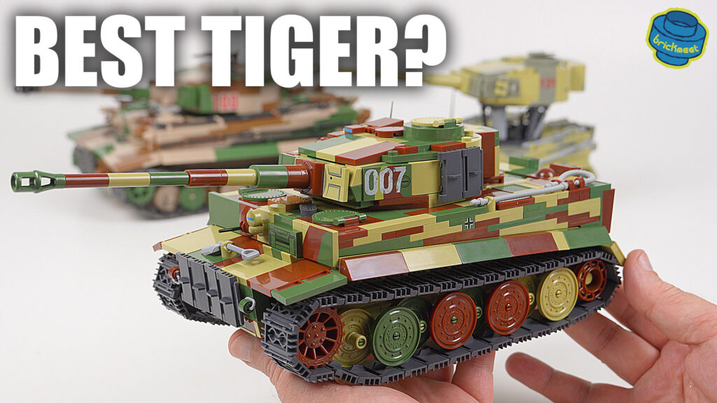 COBI 2587 – Tiger I Ausf. E (Speed Build Review & Comparison)