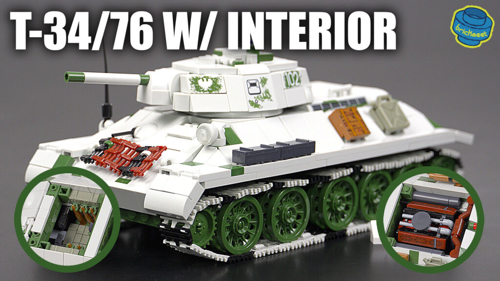 COBI 2595 – T-34/76 Modell 41/42 (Speed Build Review)