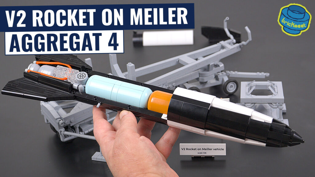 COBI 3120 – V2 Rocket auf Meiler (Speed Build Review)